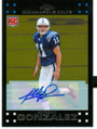 Authentic Anthony Gonzalez Rookie Autograph