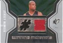 Authentic Antoine Walker Dual Game-Worn Jersey Card
