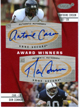 Authentic Antoine Cason & Dan Connor Dual Rookie Autograph
