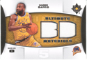Authentic Baron Davis Dual Game-Worn Jersey