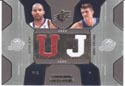 Authentic Carlos Boozer & Andrei Kirilenko Duel Game-Worn Jersey