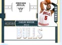 Authentic Carlos Boozer 5 Patch Game-Worn Jersey