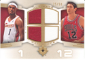 Authentic Daniel Gibson & Kirk Hinrich Quad Game-Worn Jersey