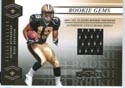 Authentic Devery Henderson Rookie Game Worn Jersey Card