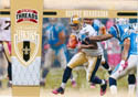 Authentic Devery Henderson Game Worn Jersey Card
