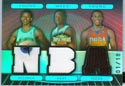 Authentic Dwyane Wade, Nick Young & Thaddeus Young Triple Game-Worn Jersey Card