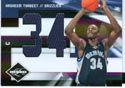 Authentic Hasheem Thabeet Rookie Dual Game-Worn Jersey Card