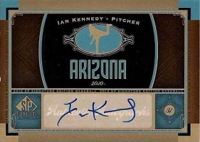 Authentic Ian Kennedy Autograph Card