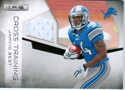Jahvid Best Game Worn Jersey Card