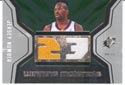 Authentic Jason Richardson Duel Game-Worn Jersey Card