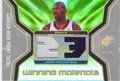 Authentic Jason Richardson Dual Game-Worn Jersey Card