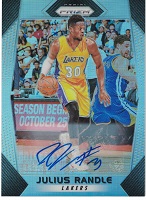 Authentic Julius Randle Prizm Autograph