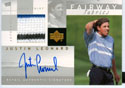 Authentic Justin Leonard Autograph