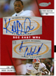 Authentic Keenan Burton & Andre Caldwell Dual Rookie Autograph