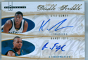 Authentic Kyle Lowry & Randy Foye Dual Autograph Card