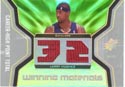 Authentic Larry Hughes Dual Game-Worn Jersey