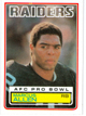 Marcus Allen Rookie Card