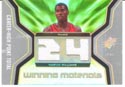 Authentic Marvin Williams Dual Game-Worn Jersey Card
