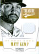 Authentic Matt Kemp Game Worn Jersey Card