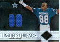 Authentic Michael Irvin Dual Pro Bowl Game-Worn Jersey Card