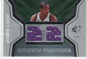 Authentic Michael Redd Dual Game-Worn Jersey
