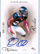 Authentic Rahim Moore Rookie Autograph