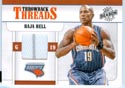 Raja Bell Game Worn Jersey Card