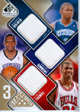 Authentic Ronnie Brewer, Cedric Simmons & Tyrus Thomas Triple Game-Worn Jersey Card