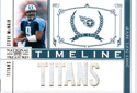 Steve McNair 6 Patch Game Worn Jersey
