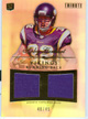 Toby Gerhart Dual Game Worn Jersey Card