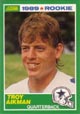 Authentic Troy Aikman Rookie Card