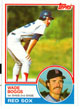 Wade Boggs Rookie