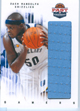 Authentic Zach Randolph Game Worn Jersey Card