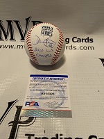 Authentic Dave Roberts Autograph NL All Star Jersey