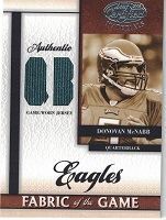 Authentic Donovan McNabb Dual Game-Worn Jersey