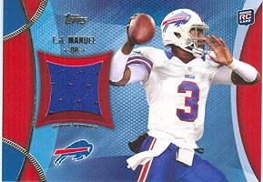 E.J. Manuel Rookie Game Worn Jersey