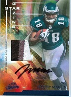 Authentic Jeremy Maclin Rookie Autograph Jumbo Game-Worn Jersey