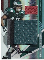 Authentic Jeremy Maclin Rookie Autograph Jumbo Game-Worn Jersey