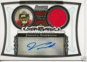 Authentic Jerious Norwood Rookie Autograph