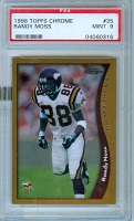 Randy Moss Chrome Rookie